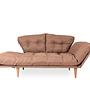 Nina Daybed Sofa Bed 3-seater Light Brown 5