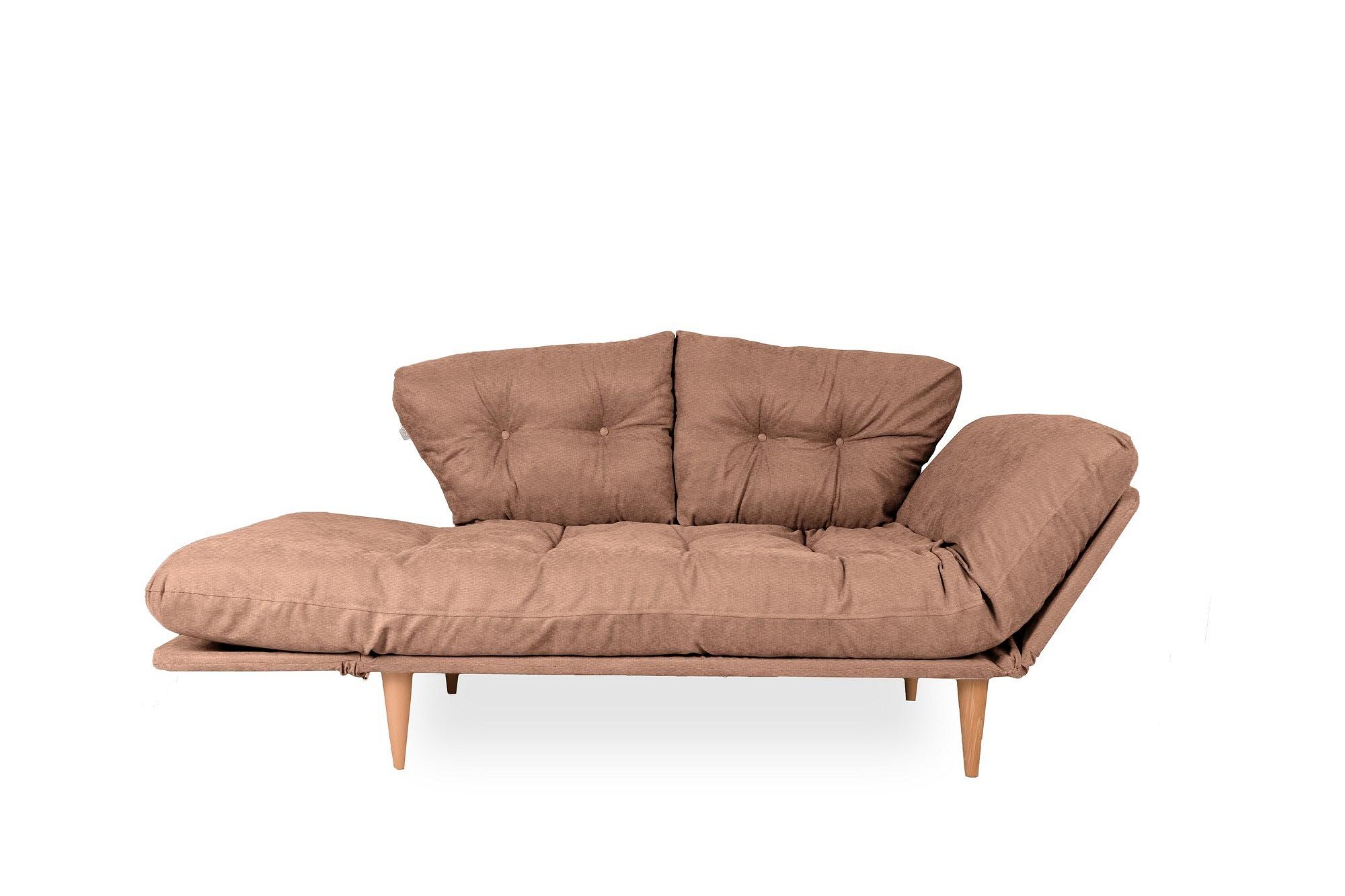 Nina Daybed Sofa Bed 3-seater Light Brown 5
