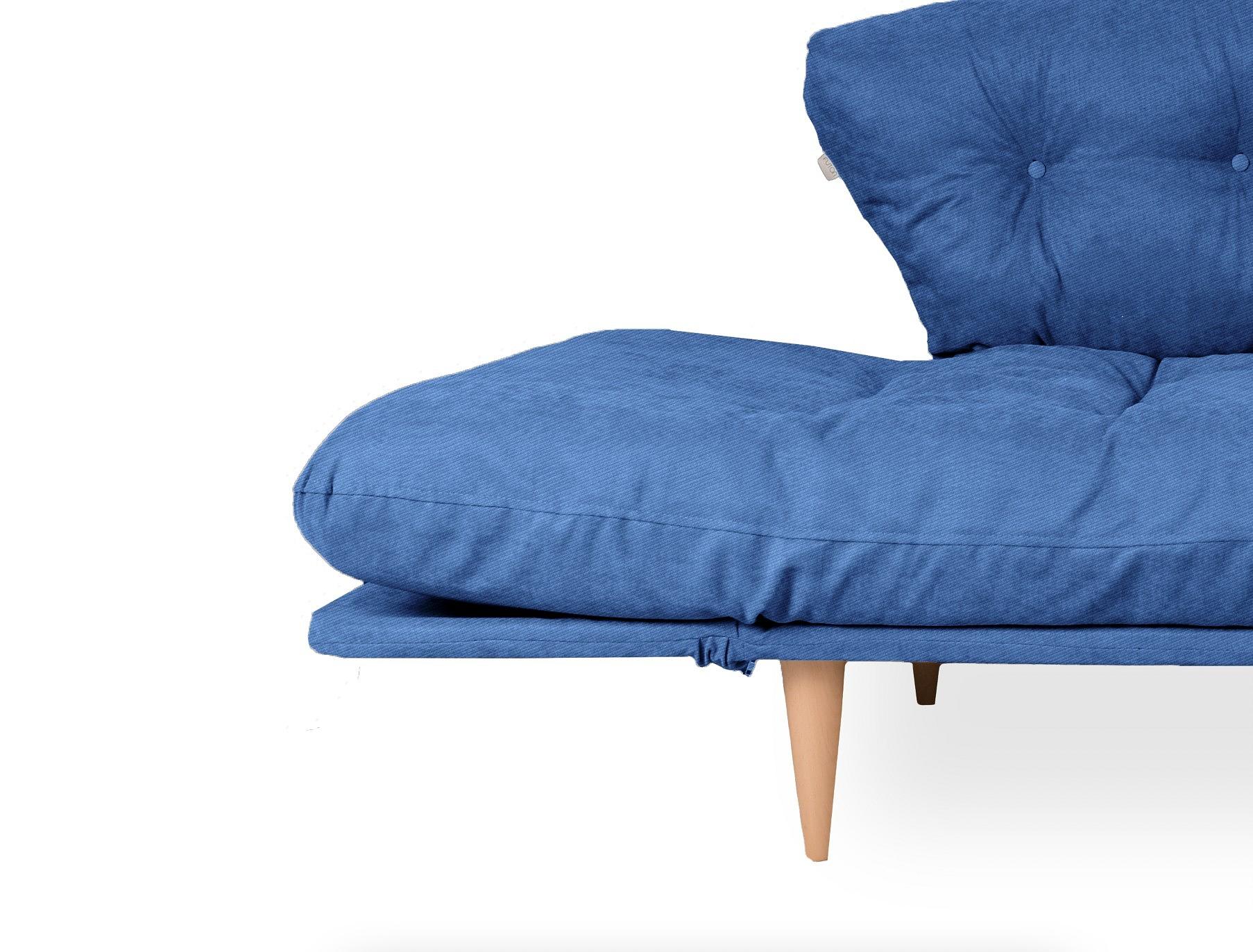 Nina Daybed Sofa Bed 3-seater Parliament Blue 7