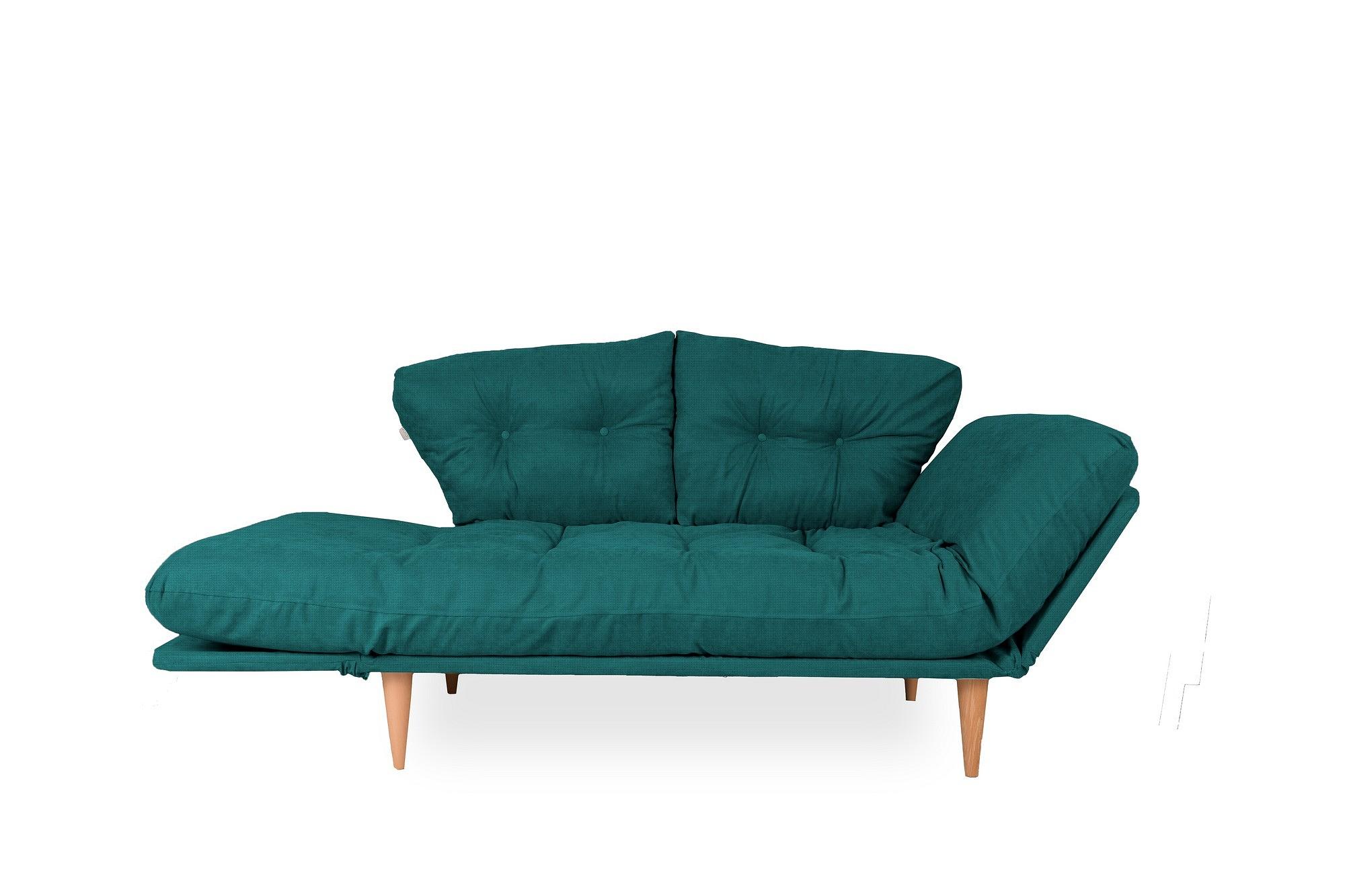 Nina Daybed Sofa Bed 3-Seater Petrol Green 5