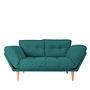 Nina Daybed Sofa Bed 3-Seater Petrol Green 2
