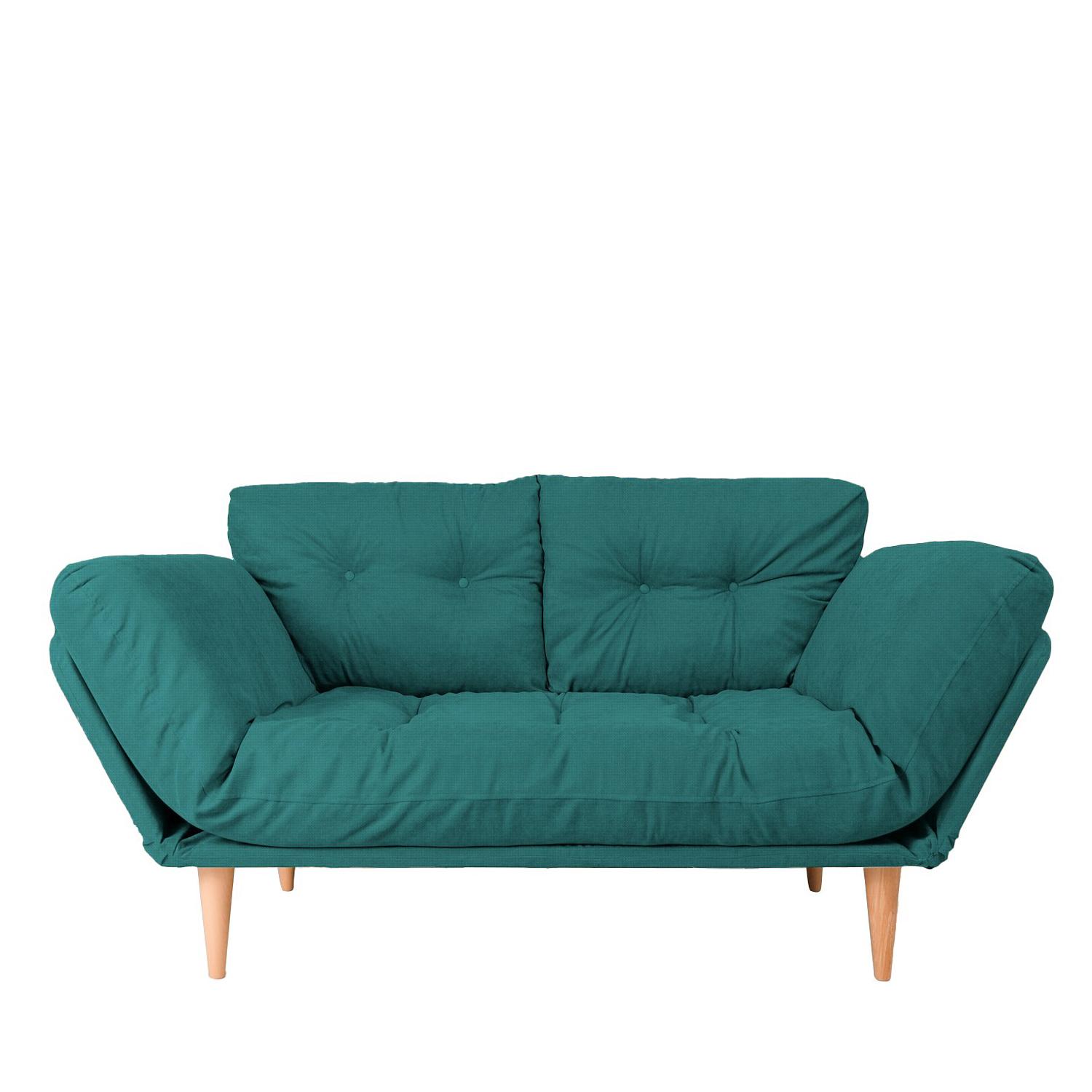 Nina Daybed Sofa Bed 3-Seater Petrol Green 2