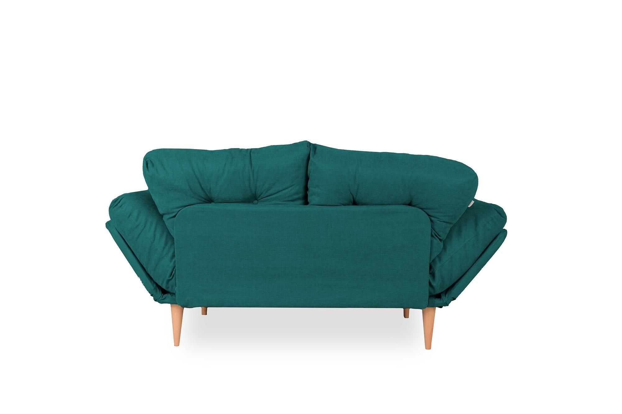 Nina Daybed Sofa Bed 3-Seater Petrol Green 6