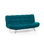 Misa Sofa Bed 3-seater Petrol Green 0