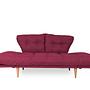 Nina Daybed Sofa Bed 3-seater Dark Red 3