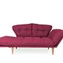 Nina Daybed Sofa Bed 3-seater Dark Red 5