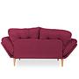 Nina Daybed Sofa Bed 3-seater Dark Red 6