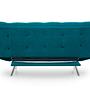 Misa Sofa Bed 3-seater Petrol Green 8