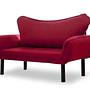 Chatto Sofa Bed 2-seater Maroon 7