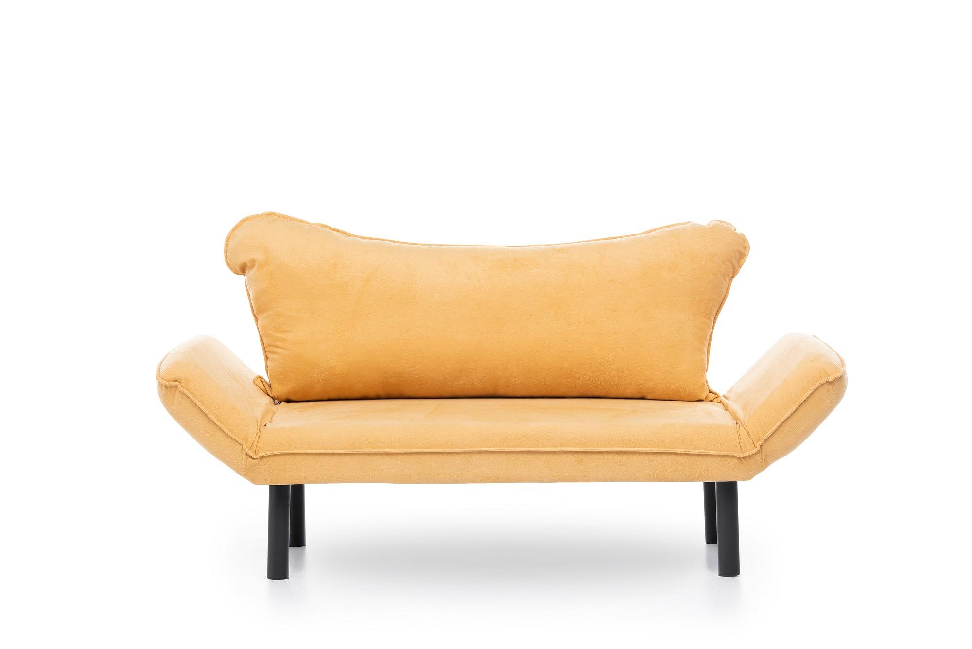 Chatto Sofa bed 2-seater Mustard 8