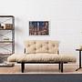 Nitta Sofa Bed 2-Seater Cream 2