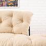 Nitta Sofa Bed 2-Seater Cream 6