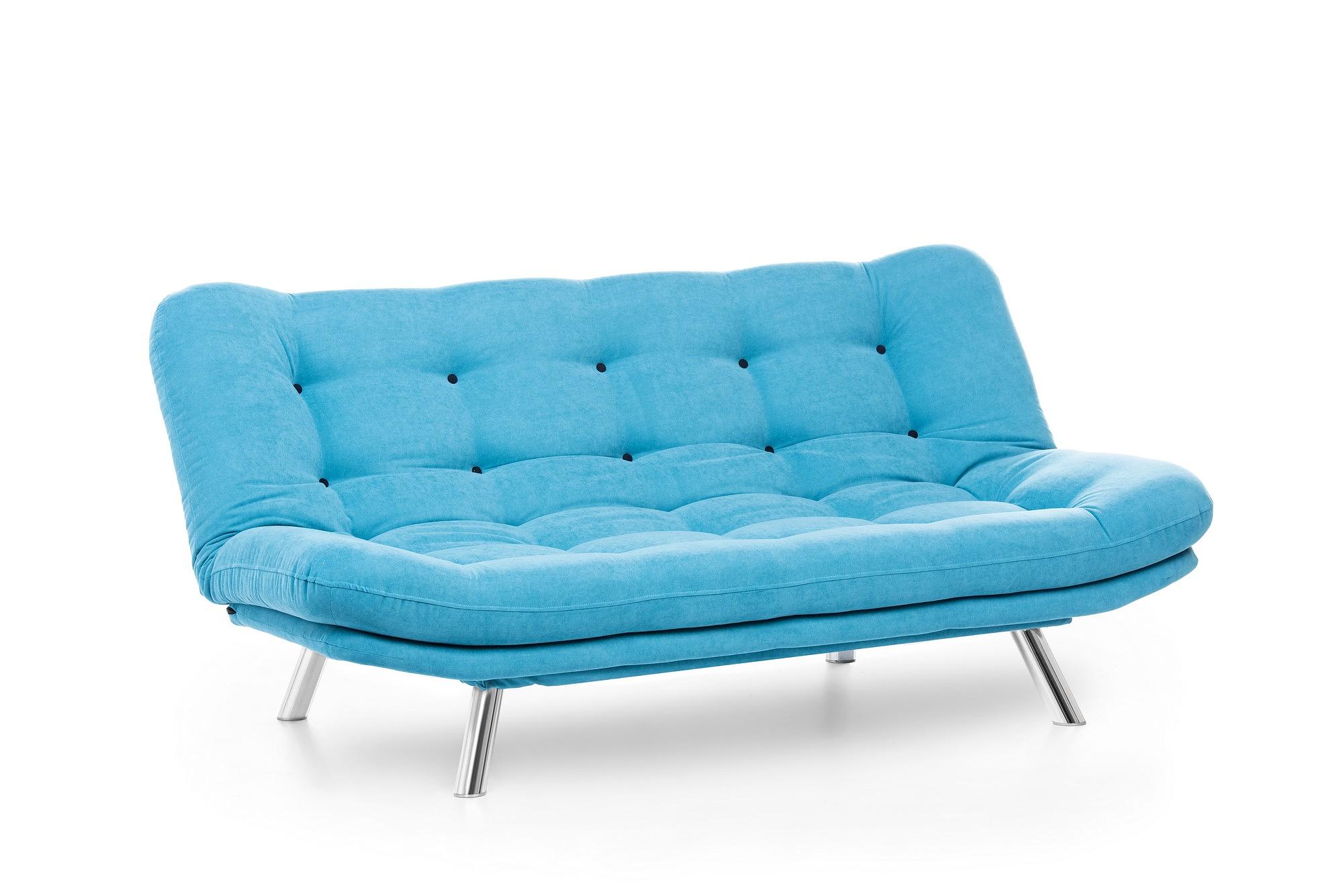 Misa Sofa Bed 3-seater Turquoise 5