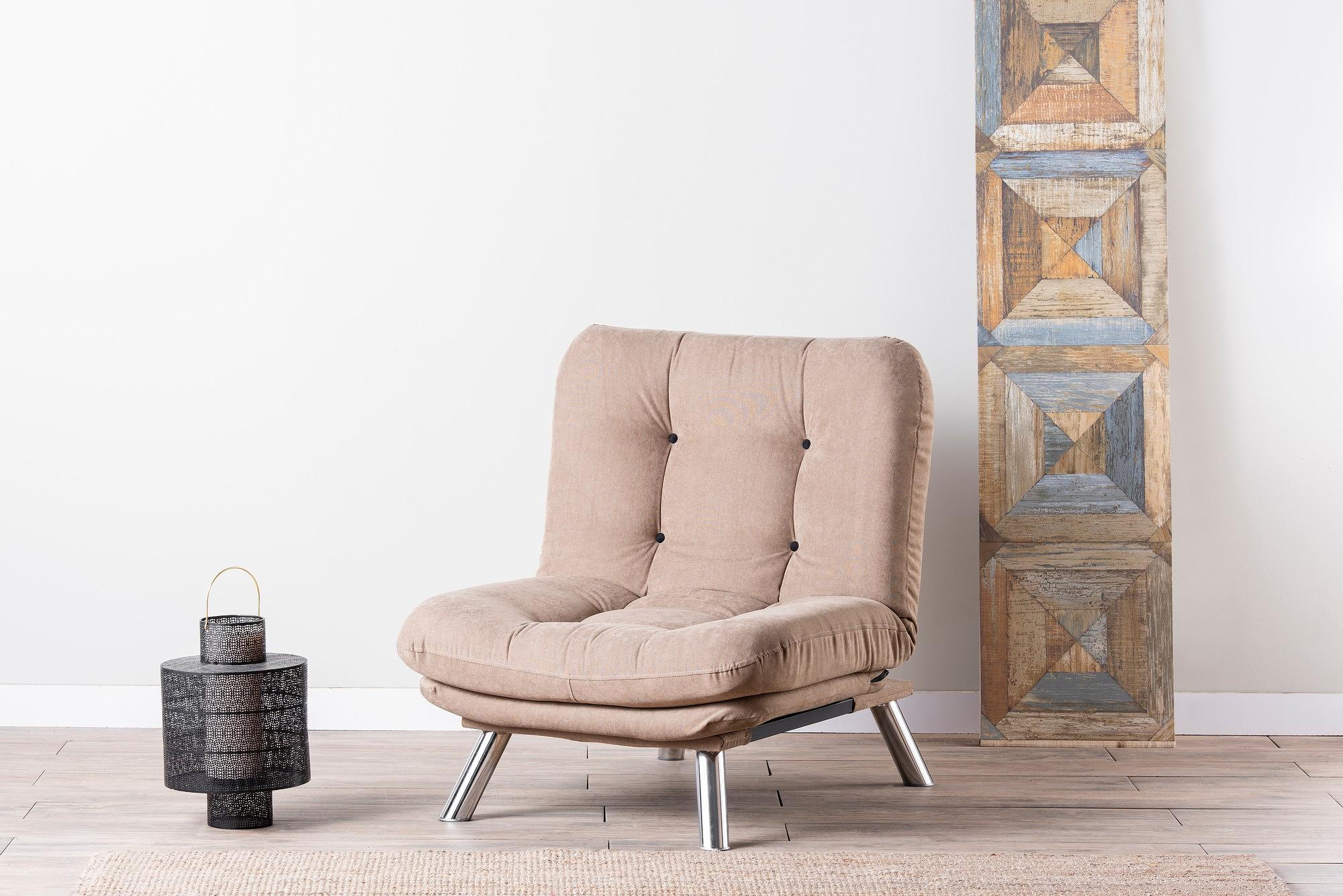 Misa Sofa 1-seater Mink 1