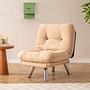 Misa Small Solo Sofa Bed 1-Seater Cream 1