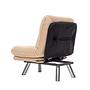 Misa Small Solo Sofa Bed 1-Seater Cream 8