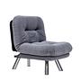 Misa Small Solo Sleeper Sofa 1-Seater Grey 0