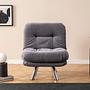 Misa Small Solo Sleeper Sofa 1-Seater Grey 2