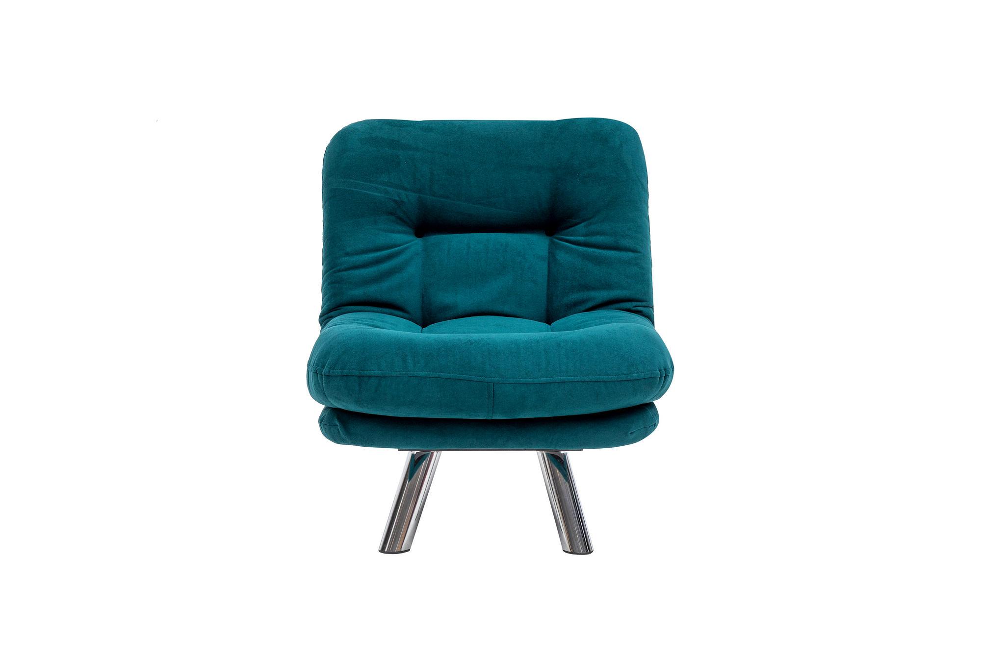 Misa Small Solo Sofa Bed 1-seater Petrol Green 3