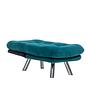 Misa Small Solo Sofa Bed 1-seater Petrol Green 5