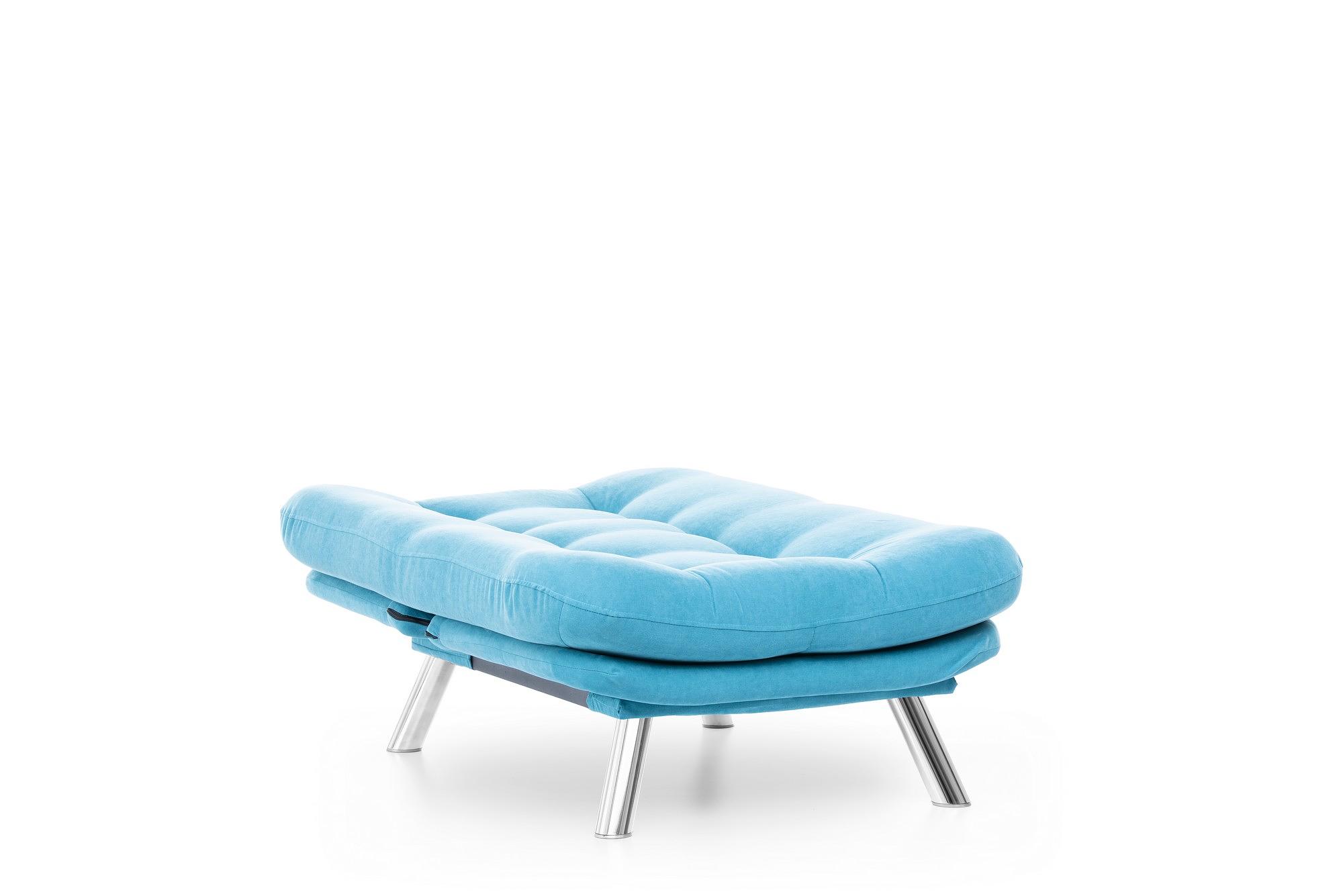 Misa Sofa 1-Seater Turquoise 5