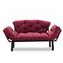 Nitta Sofa Bed 2-seater Maroon 0