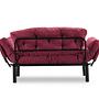 Nitta Sofa Bed 2-seater Maroon 7