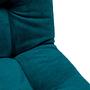 Misa Small Solo Sofa Bed 1-seater Petrol Green 9