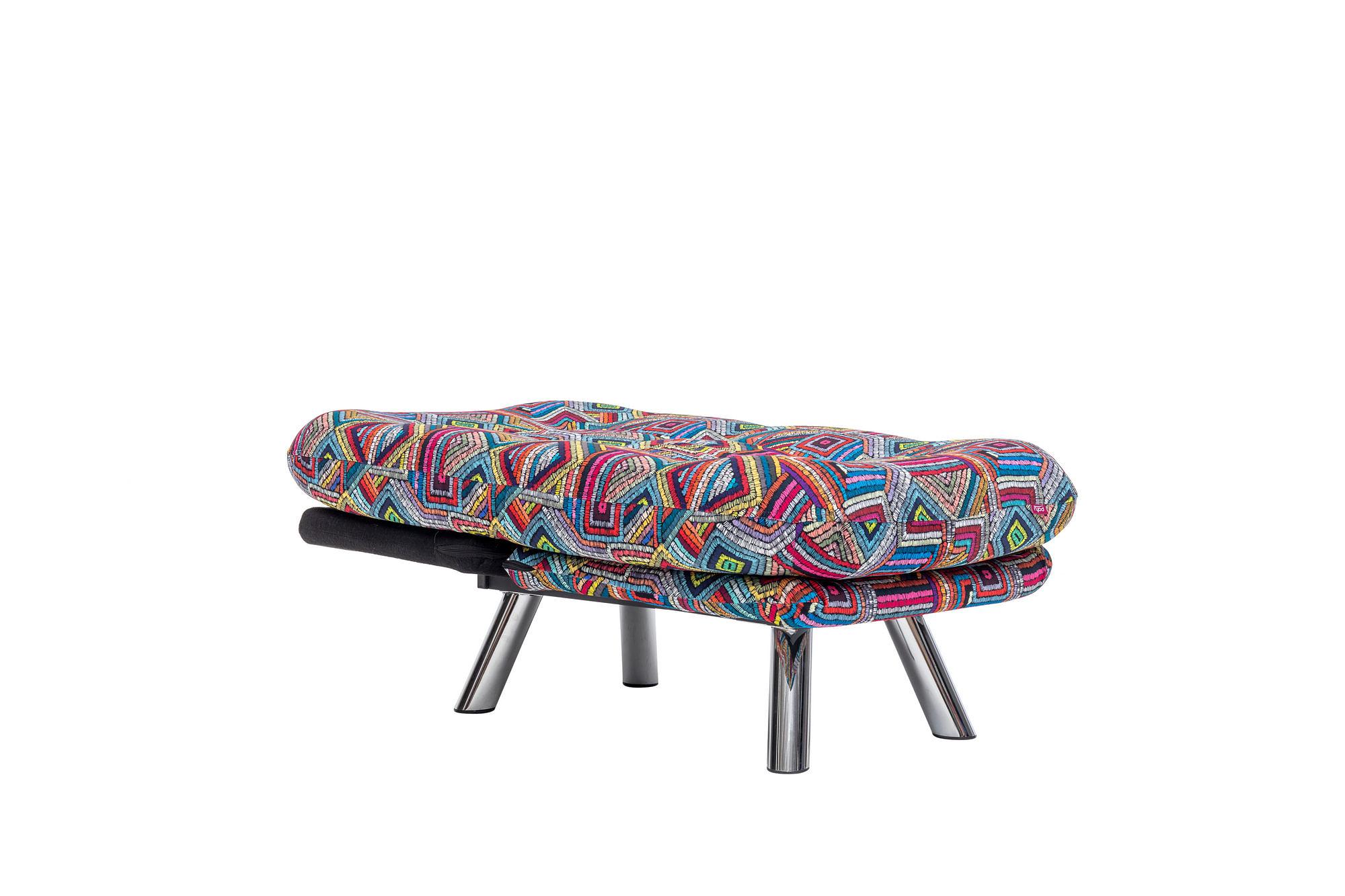 Misa Small Solo Sleeper Sofa 1-Seater Multicolored 5