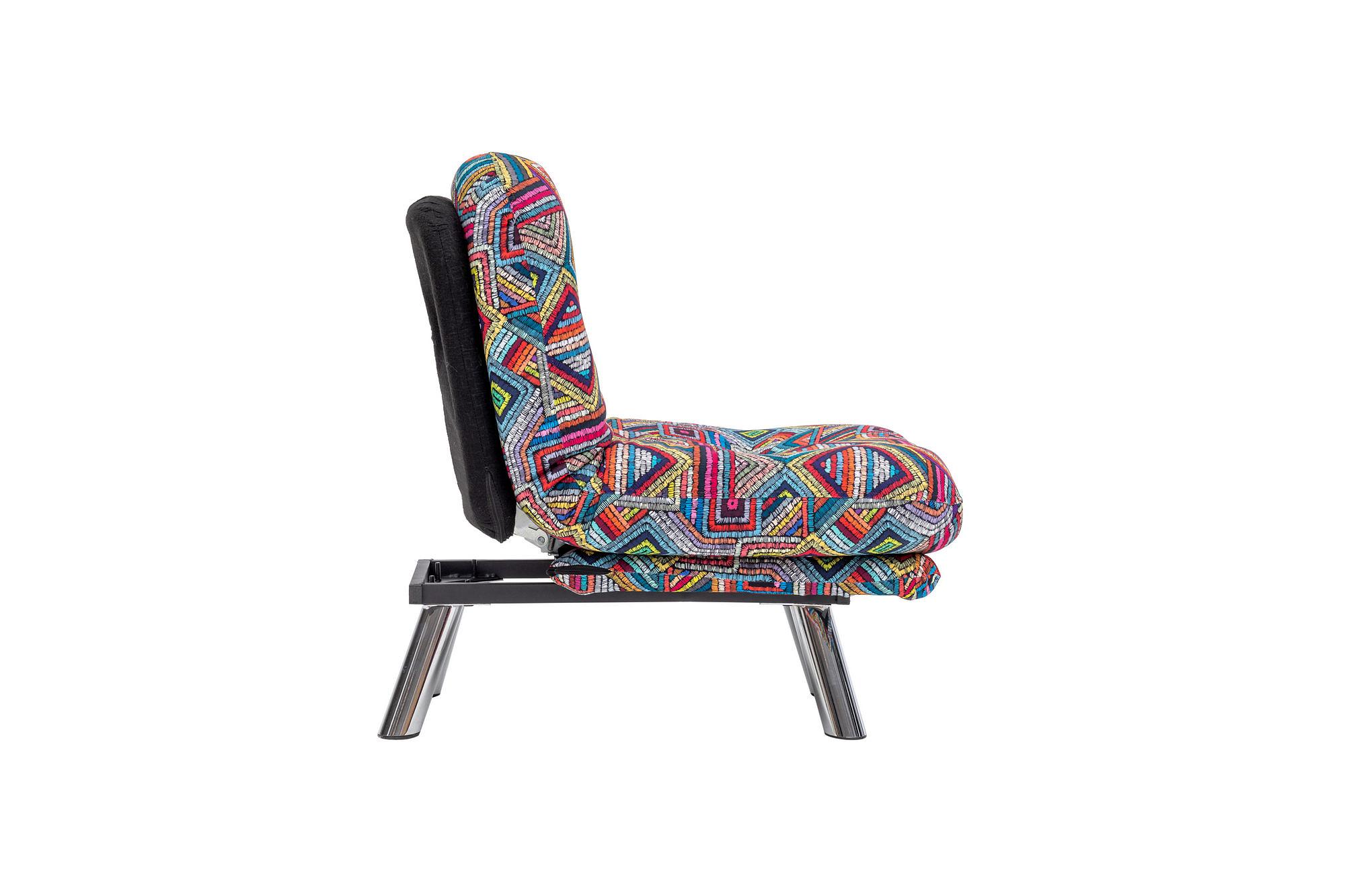 Misa Small Solo Sleeper Sofa 1-Seater Multicolored 7