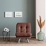 Misa Small Solo Sofa Bed 1-seater Light Brown 3