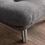 Misa Small Solo Sofa Bed 1-Seater Light Grey 5