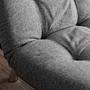 Misa Small Solo Sofa Bed 1-Seater Light Grey 6