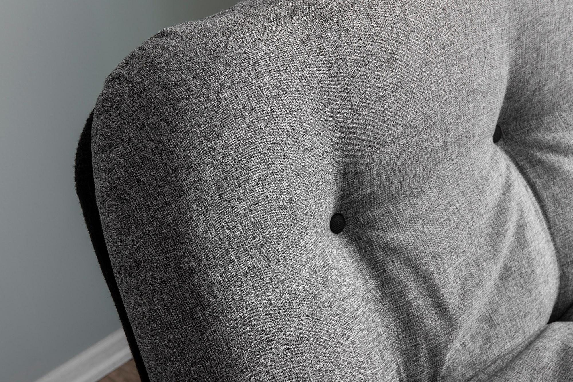 Misa Small Solo Sofa Bed 1-Seater Light Grey 7
