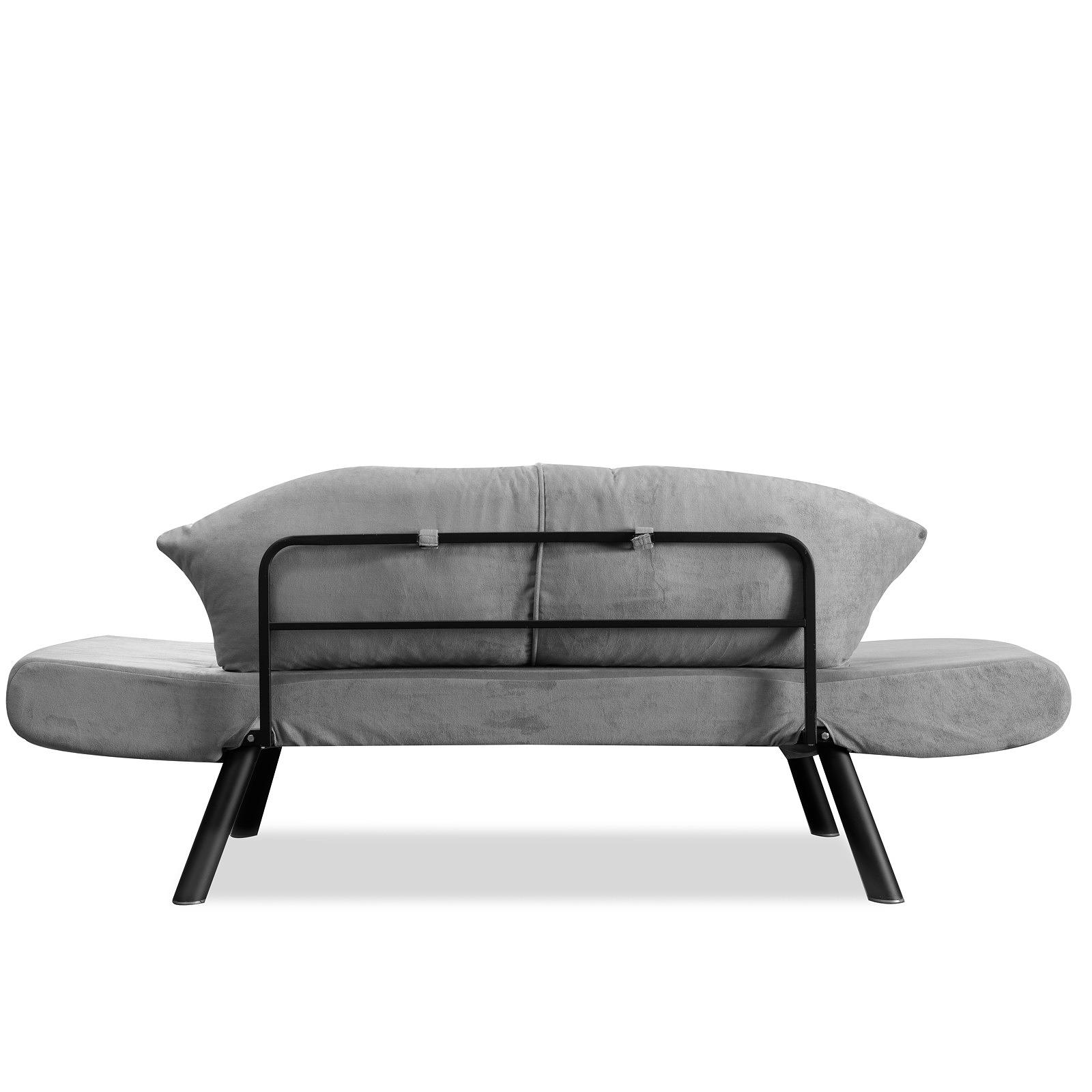 Genzo Sofa bed 2-seater Grey 5