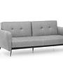 Ron Sofabed Divano letto 3 posti Grigio 4