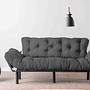 Nitta Triple Sofa Bed 3-Seater Grey 2