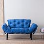 Nitta Sofa Bed 2-seater Blue 2