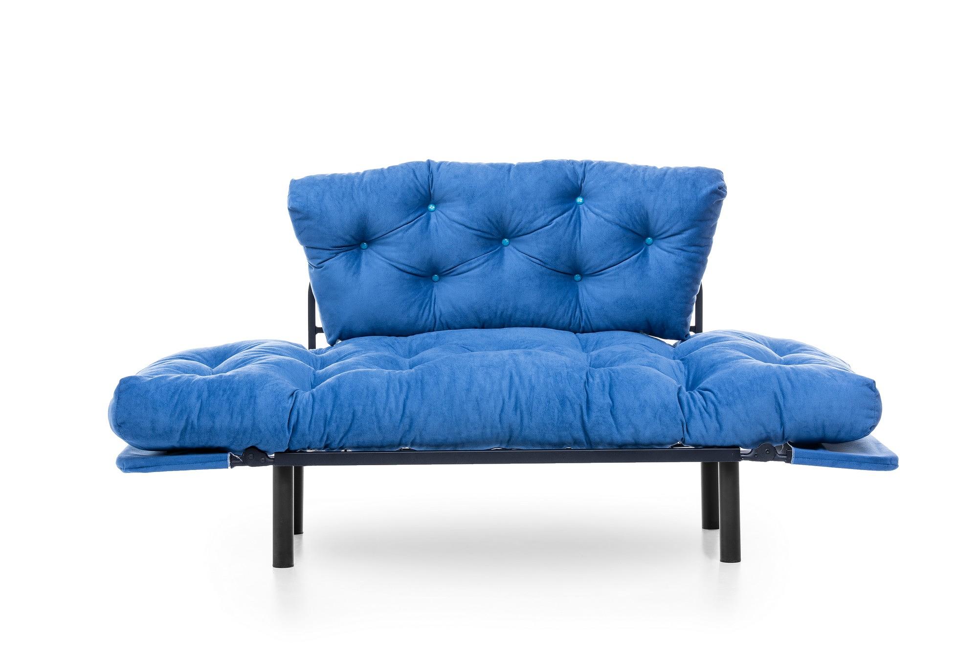 Nitta Sofa Bed 2-seater Blue 5