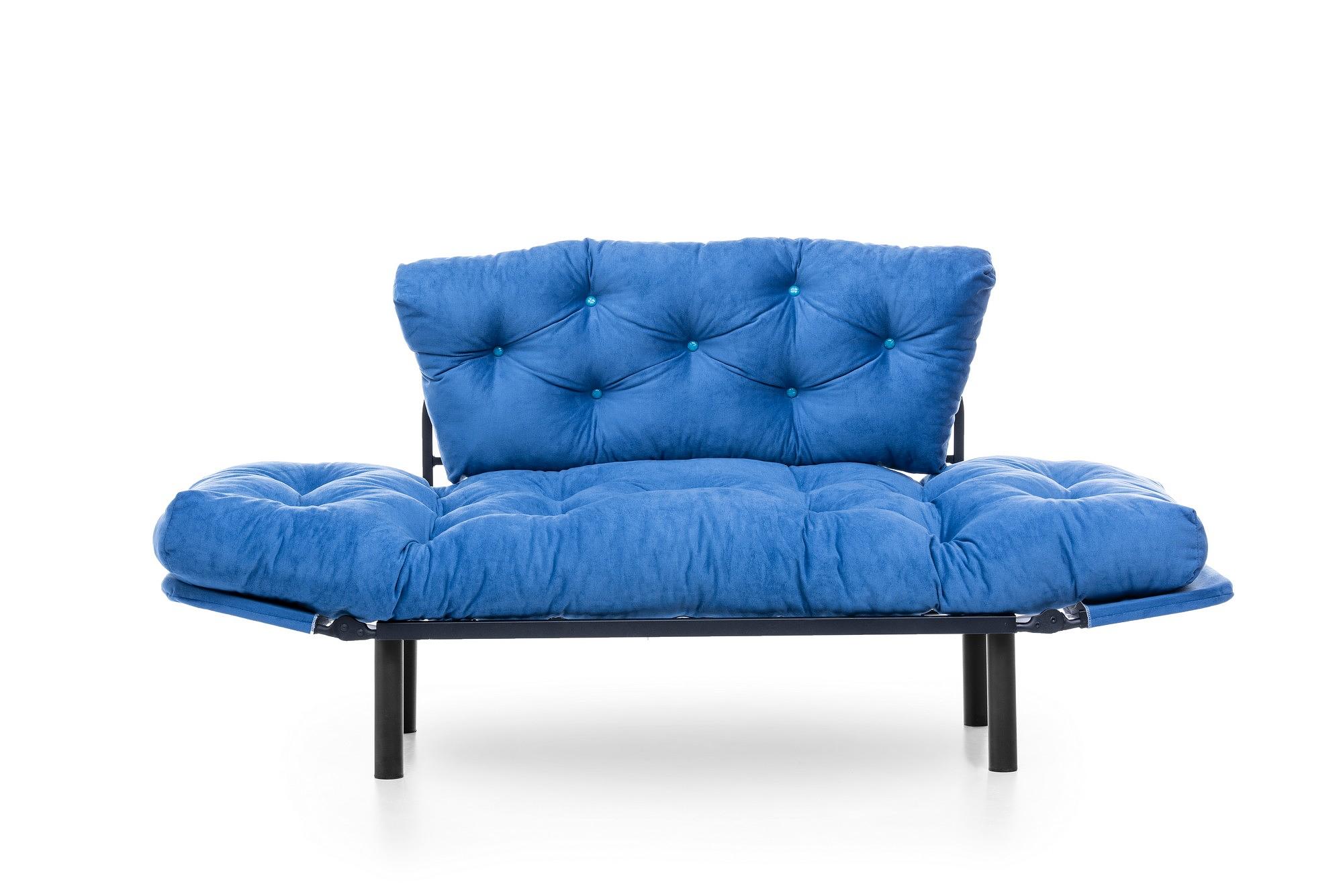 Nitta Sofa Bed 2-seater Blue 6