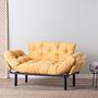 Nitta Sofa Bed 2-seater Mustard 1