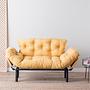 Nitta Sofa Bed 2-seater Mustard 2