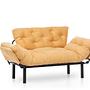 Nitta Sofa Bed 2-seater Mustard 4