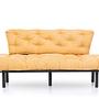 Nitta Triple Sofa Bed 3-Seater Mustard 5