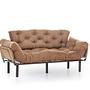 Nitta Triple Sofa Bed 3-seater Light Brown 4