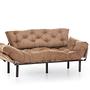 Nitta Triple Sofa Bed 3-seater Light Brown 8