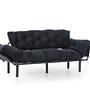 Nitta Triple Sofa Bed 3-Seater Black 9