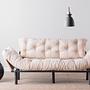 Nitta Triple Sofa Bed 3-seater Cream 2