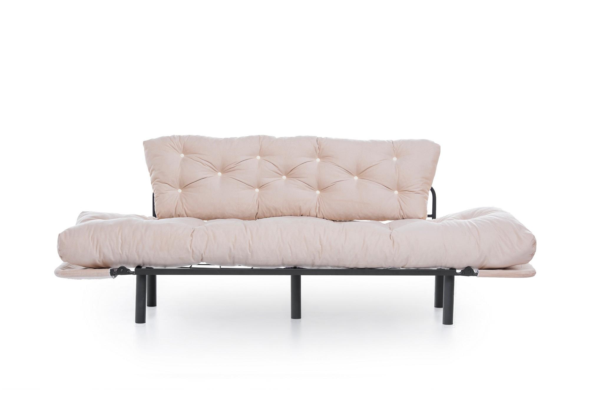 Nitta Triple Sofa Bed 3-seater Cream 5