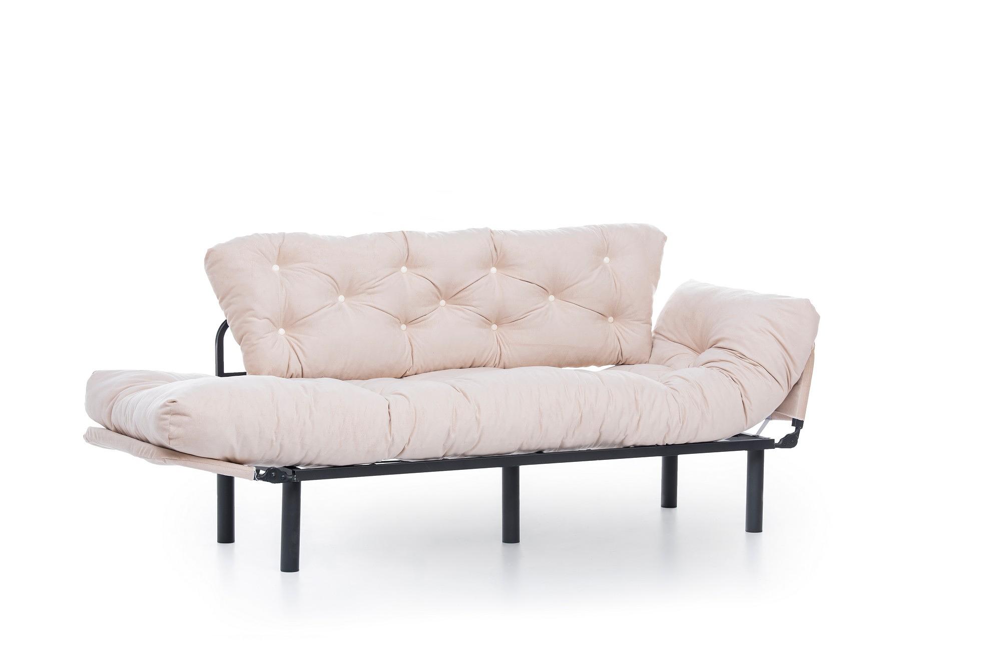 Nitta Triple Sofa Bed 3-seater Cream 7